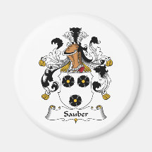 Sauber Familienwappen Magnete
