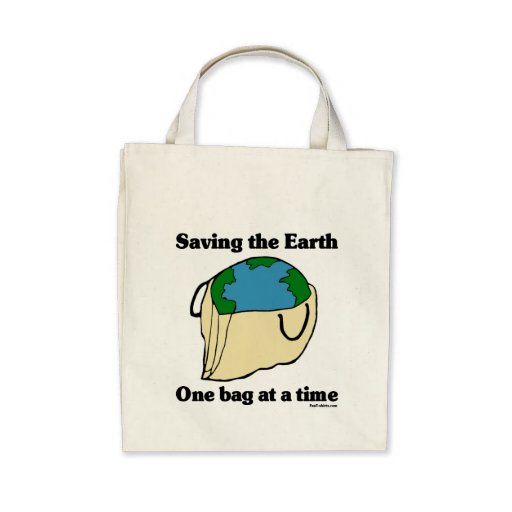 Sauvegarde du sac fourre - tout à la terre