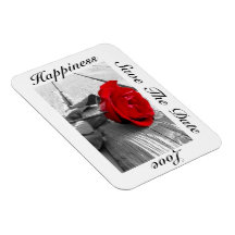 sauvez l'aimant de date magnets rectangulaires
