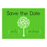 Save the Date Baum-Einladung