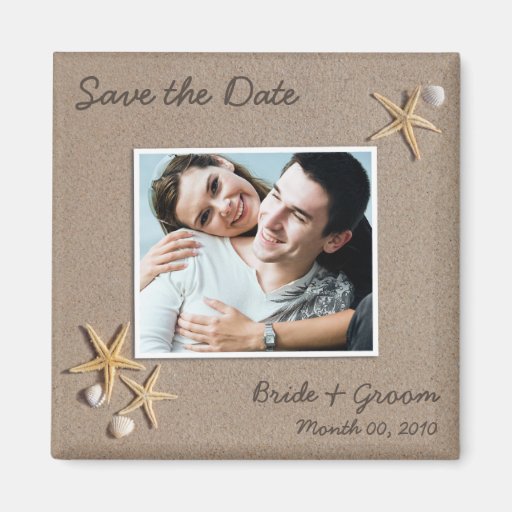 Save the Date Fotomagneten