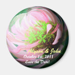 Save the Date Rosa Magnete