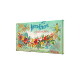 Savon LabelParis, France de Fleurs D Ethiopie Toile Tendue