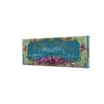 Savon LabelParis, France de Violette De Cannes Impression Sur Toile