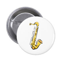 Saxophon Button