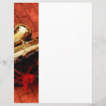Saxophone avant le défilé prospectus customisé