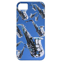 Saxophone Mania iPhone 5 Covers