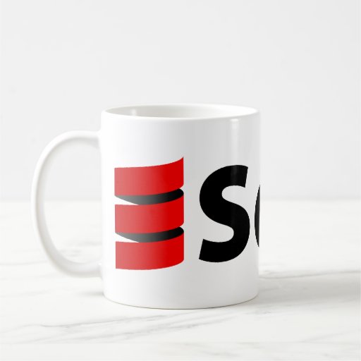 Scala Becher oder Stein, großes Logo Teetasse