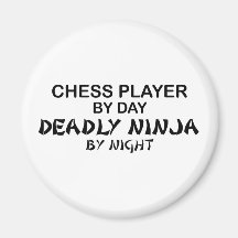 Schach tödliches Ninja bis zum Nacht Magnete