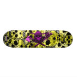 Schädel cooler Skateboardentwurf Skateboard Bretter