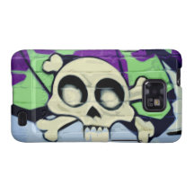 Schädel-Graffiti Galaxy S2 Case