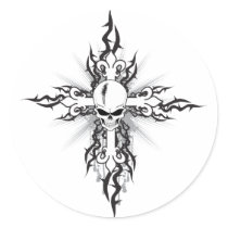Schädel-Kruzifix