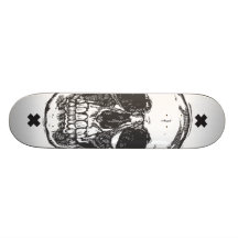 SCHÄDEL X SKATEBOARD BRETTER