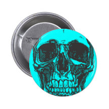Schädelknopf Anstecknadelbuttons