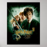 Schaftmaschinen-Gruppen-Schuss Harry Potters Ron H Plakatdruck