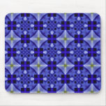 Schatten von blauem abstraktem Mousepad