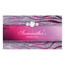 Schein-Schmuck-Visitenkartezebra-Pflaumen-Rosa