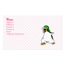 Schelm-Pinguin Visitenkarten