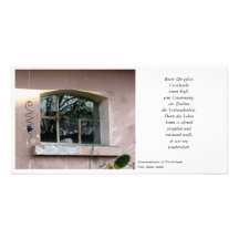 Scheunenfenster Foto Karte