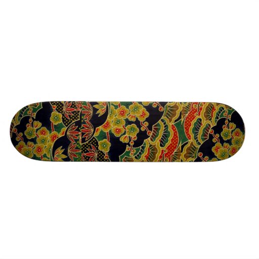 Schickes japanisches traditionelles Muster-Skatebo Individuelle Skateboarddecks