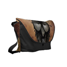 Schläfrige Eule Kuriertaschen