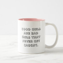 Schlechte Mädchen Kaffee Tassen