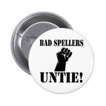 Schlechte Spellers LÖSEN sich!! Anstecknadelbutton
