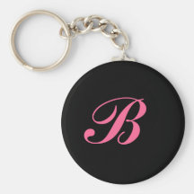 Schlüsselkette der Initiale "B" Schlüsselband