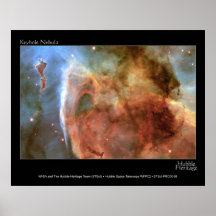 Schlüsselloch-Nebelfleck Hubble Teleskop-Foto Posterdrucke