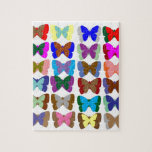 Schmetterling TEAM: Lernen Sie FARBEN und die ZÄHL Foto Puzzles