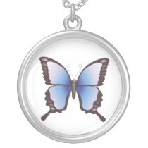 Schmetterling: Vektorkunst: Halskette
