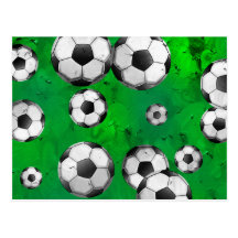 Schmutz-Fußball Postkarten