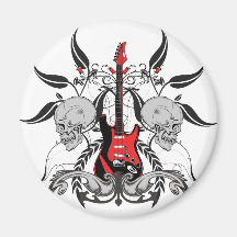 Schmutz-Gitarre Kühlschrankmagnete