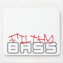 SCHMUTZIGE BASS-Dubstep Tollpatschschritt Reggae-E Mousepad