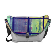 Schmutzige Glasbote-Tasche Kurier Taschen