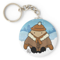 Schnee-Ei keychain