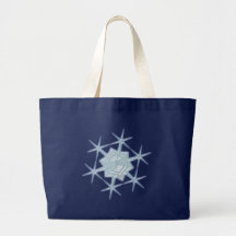 Schnee Schneeflocken snow flake Tasche