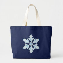 Schneeflocke snow flake einkaufstaschen