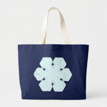 Schneeflocke snow flake tasche