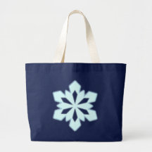 Schneeflocke snow flake tragetasche