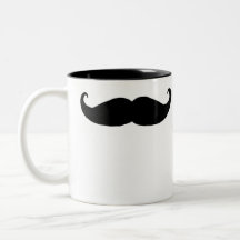 Schnurrbart-Becher Kaffee Tasse