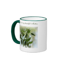 Schöne Mutter-Blumenbecher tassen