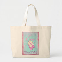 Schöne personalisierte Ballett-Schuh-Tasche