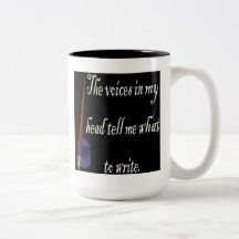 Schreibensstimmen Tee Tasse