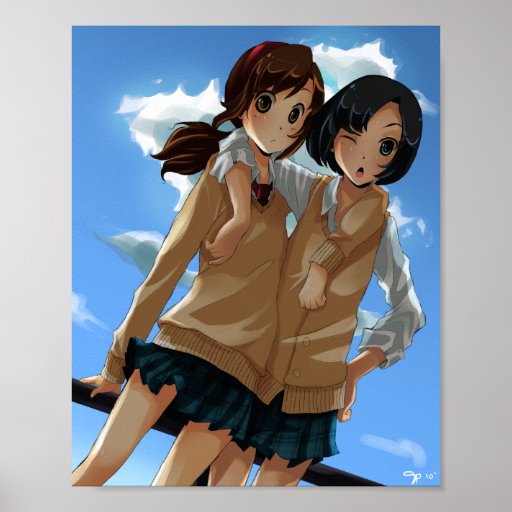 Schulen Sie Mädchen 8" x 10" Lech Posterdruck