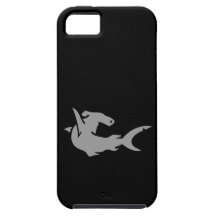 Schwarzer und grauer Hammerhai-Haifisch iPhone 5 K Etui Fürs iPhone 5