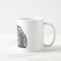 Schwarzes Auto Fiats 500 Tasse