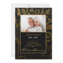 Schwarzes und Hochzeitstag des Golddamast-50.