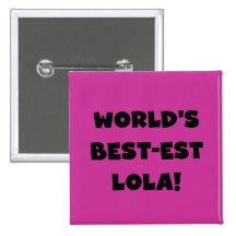 Schwarzweiss-Geschenk T-Shirts des Gut-est Lola de Button