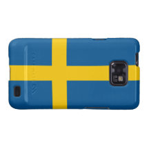 Schweden-Flaggen-Samsung-Galaxie-Kasten Samsung Galaxy SII Hülle